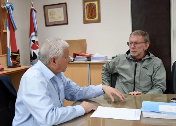 Lauritto y Bahillo analizaron el escenario de los municipios ante la caída de la coparticipación