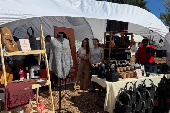 Emprendedoras de Manos Entrerrianas participaron de la Expo Provincial de la Leche en Nogoyá