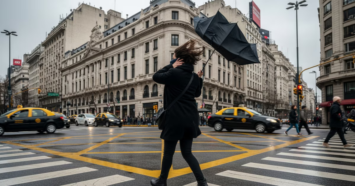 Temperaturas invernales y alerta por vientos en Buenos Aires: cómo estará el clima esta semana