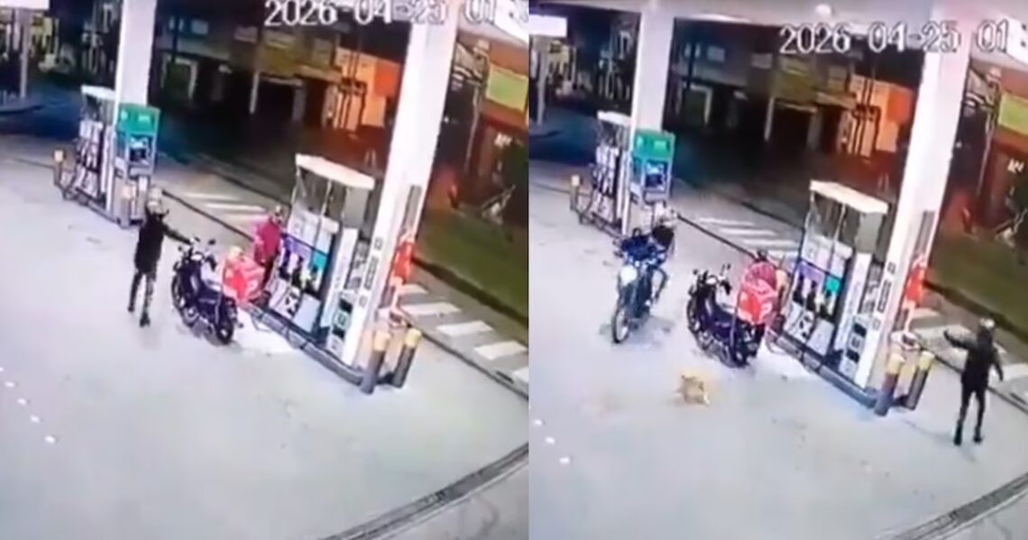 Lomas del mirador: intentaron robarle la moto a un repartidor mientras cargaba nafta y se defendió a los tirosSucedió este sábado a la madrugada en una estación de servicio. El hombre fue abordado por cuatro motochorros y abrió fuego para evitar el robo. Los sospechosos escaparon y dejaron una moto robada y dos celulares en el lugar