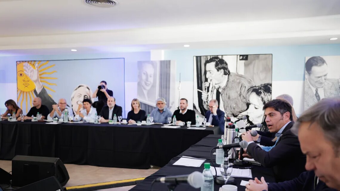 Axel Kicillof asumió la conducción del PJ bonaerense y llamó a “ponerse de acuerdo en puntos comunes”
