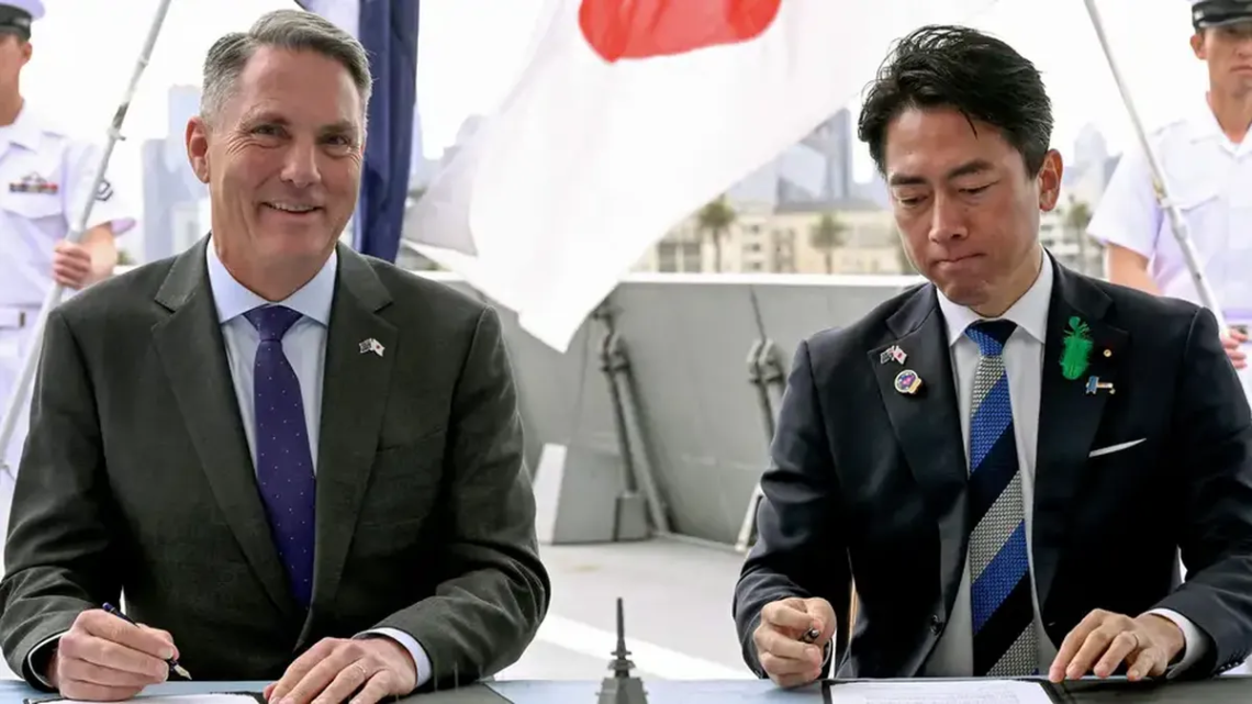 Australia y Japón firmaron contratos por u$s7.000 millones para la construcción de fragatas de guerra