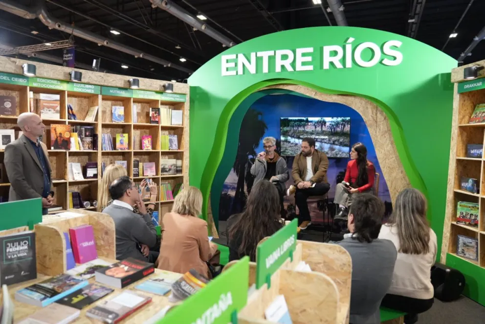 Entre Ríos marca presencia en la 50° Feria del Libro