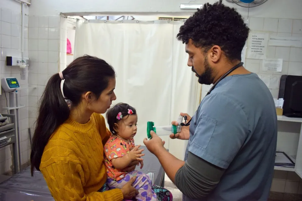 El Gobierno provincial dispuso postas respiratorias para la atención diferenciada de pacientes pediátricos