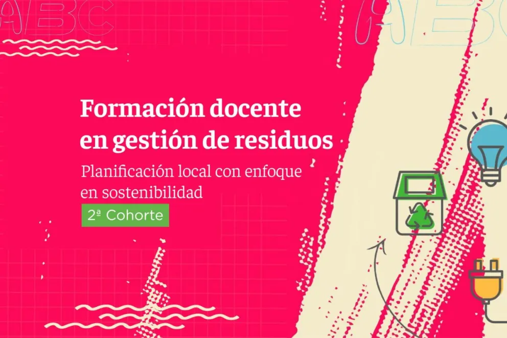 La Provincia lanza la segunda edición de la formación docente en gestión de residuos