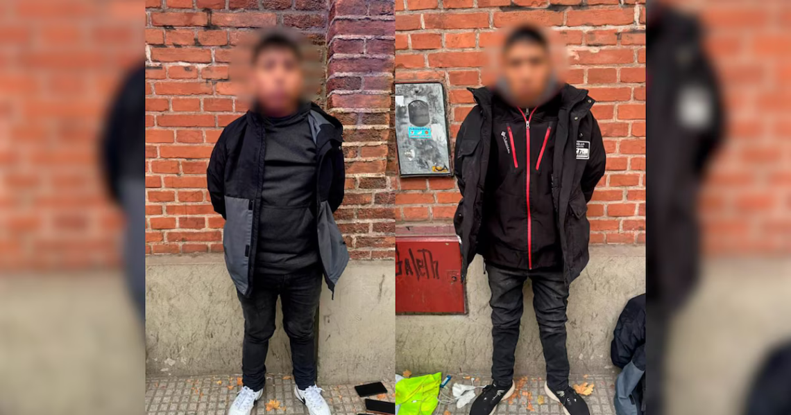 Detuvieron a dos motochorros peruanos en el barrio de Palermo: uno de ellos tiene 20 antecedentesLa Policía de la Ciudad los interceptó tras advertir maniobras peligrosas en moto. Además, descubrieron que habían protagonizado un robo minutos antes de ser capturados. Ambos están detenidos y a disposición de la Justicia