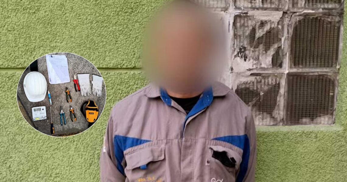 Cayó en Flores un falso operario de Edesur cuando intentaba estafar a vecino: tenía pedido de capturaJavier Carlos Martínez (50) fue arrestado en pleno intento de estafa a un vecino de 62 años