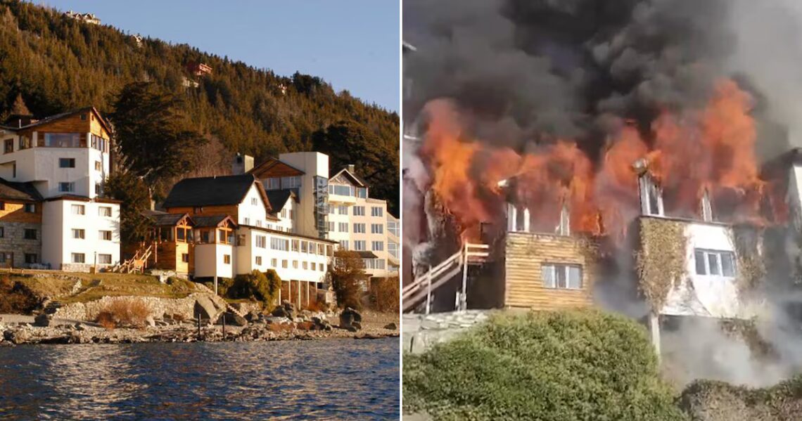 Cómo es el Hotel Huemul, el tradicional lugar de descanso de Bariloche destruido por el fuegoEl establecimiento, ubicado a orillas del lago Nahuel Huapi, tiene una capacidad de 98 habitaciones con espectaculares vistas. El edificio atravesó esta tarde por un voraz incendio