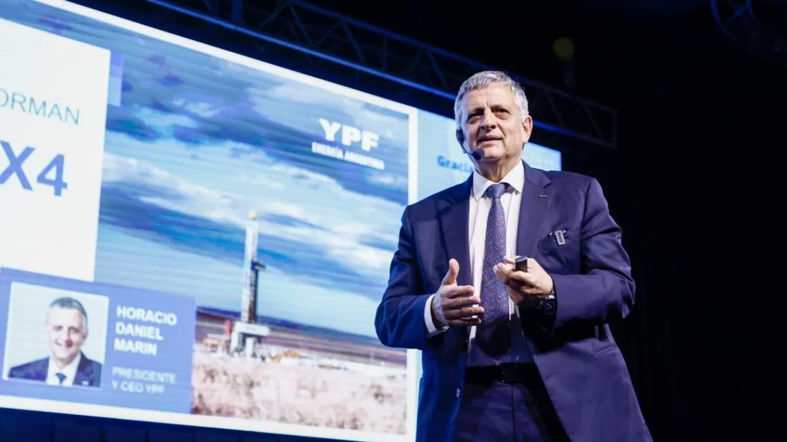Precios de los combustibles: Horacio Marín dijo que ahora el cliente tendrá que “ayudar a YPF”