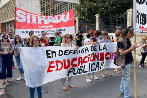 Cáceres Sforza: “Vamos a defender la universidad pública hasta las últimas consecuencias”