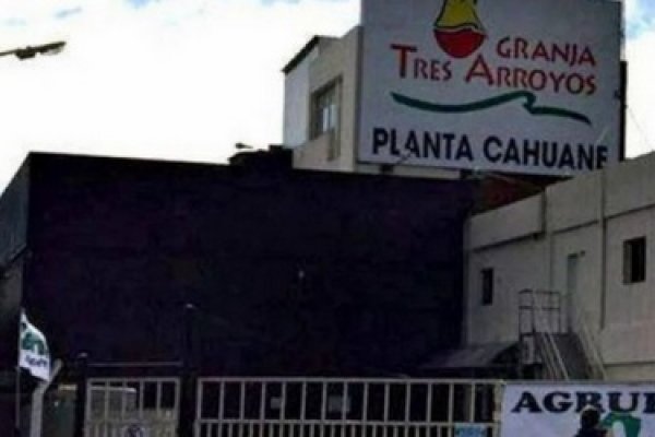 Granja Tres Arroyos cerró su planta de Entre Ríos y peligran 950 empleos