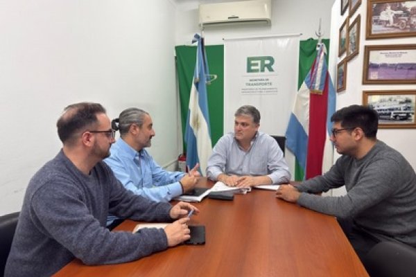 Agmer Paraná se reunió con la Secretaría de Transporte de Entre Ríos