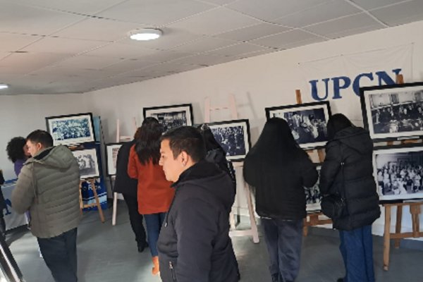Upcn inauguró muestra fotográfica sobre el Partido Peronista Femenino