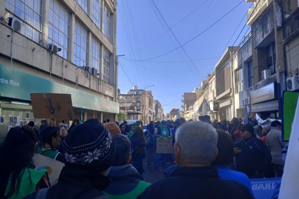 Hubo manifestaciones en toda la provincia contra la reforma previsional