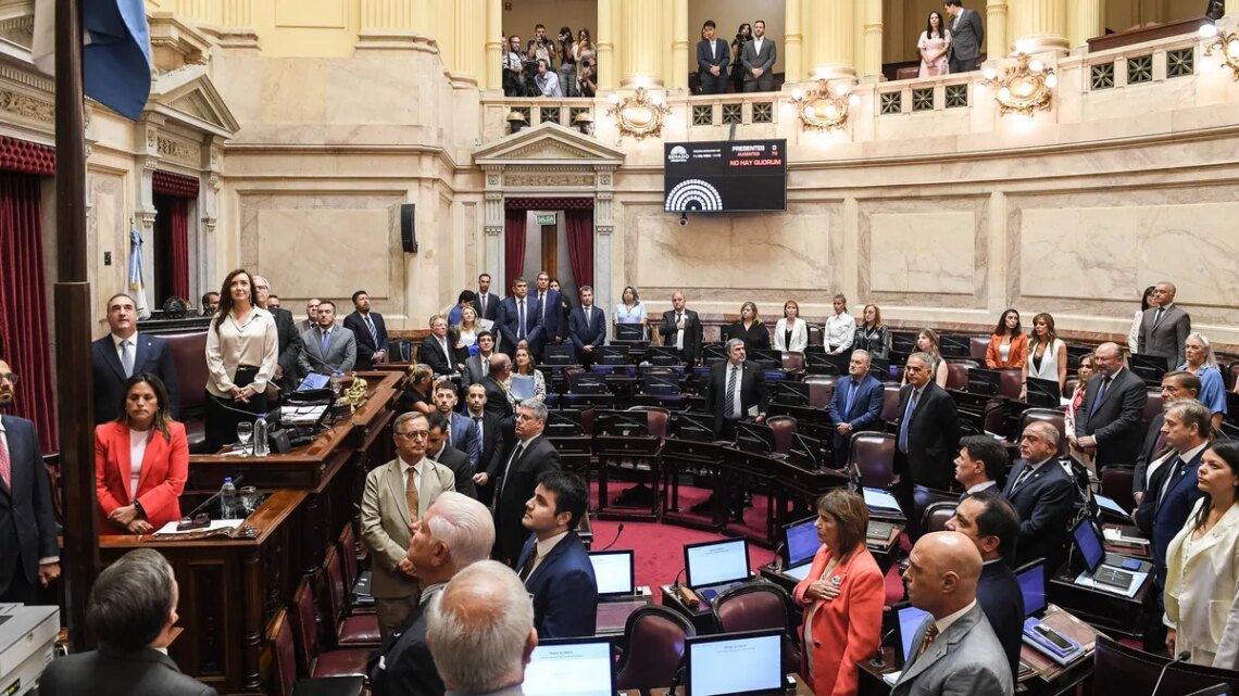 Sesión en el Senado: se frustró el plan de pago a fondos buitre y resta avanzar con pliegos de jueces
