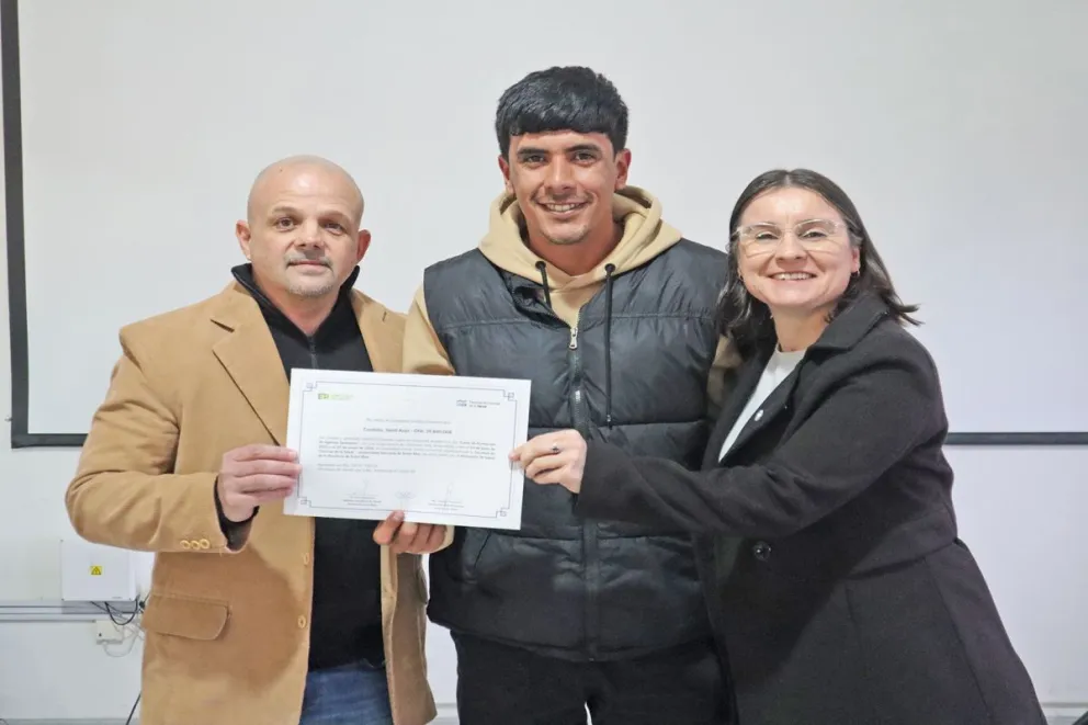 Se realizó la entrega de certificados del Curso de Formación de Agentes Sanitarios en Entre Ríos