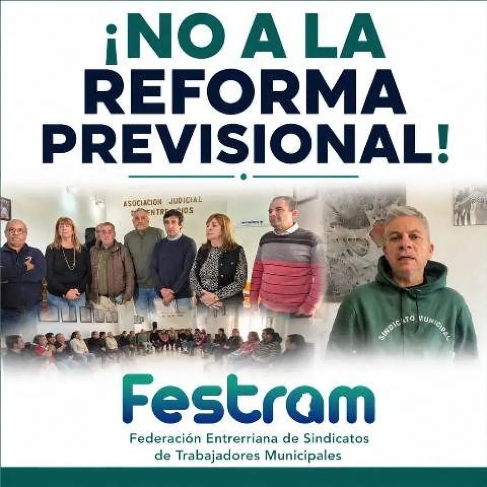Trabajadores municipales se sumaron al rechazo a la reforma jubilatoria impulsada por el gobierno provincial
