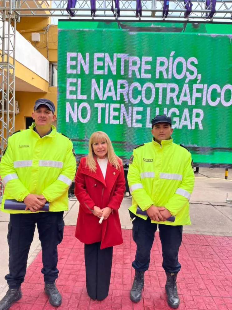 La diputada Romero destacó el histórico secuestro de cocaína en Feliciano