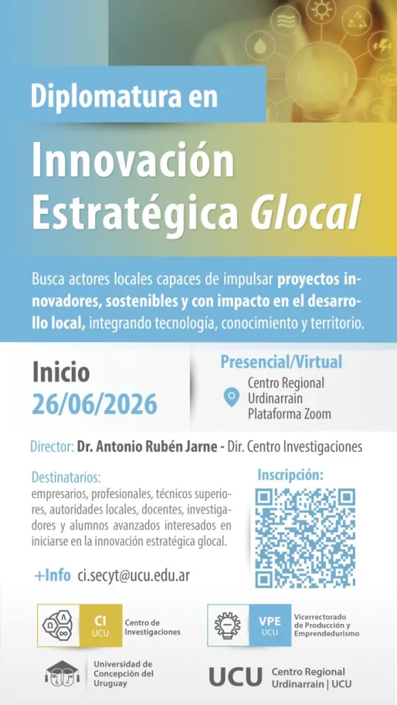 La UCU presentó su Centro Regional Agrotecnológico en Urdinarrain y lanzó una diplomatura en innovación