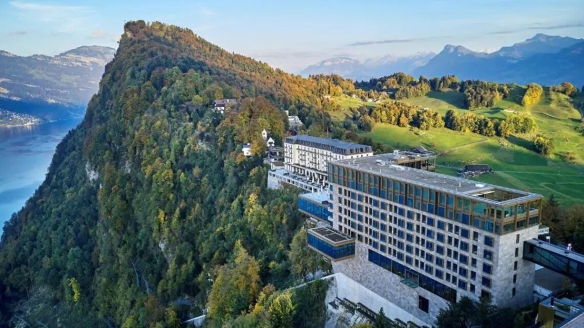 Cómo es Bürgenstock, el lujoso resort donde se firmará el acuerdo entre EEUU e Irán