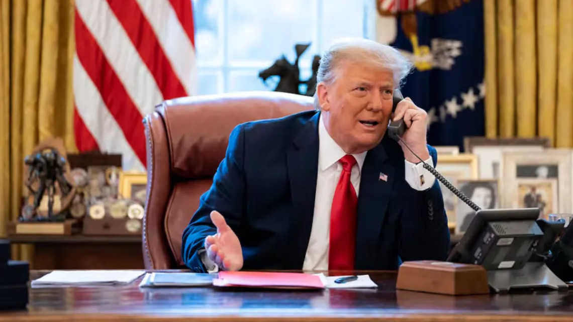 Donald Trump reconoció haberle dicho a Benjamín Netanyahu que “estaría en prisión si no fuera” por él