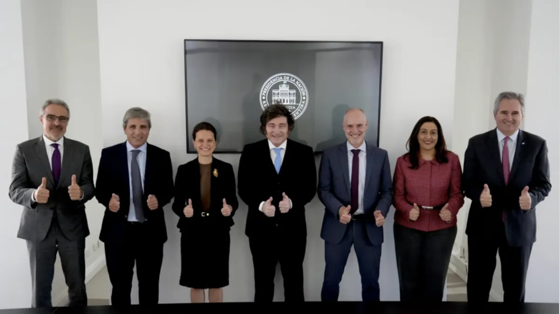 Javier Milei recibió a funcionarios del Banco Mundial tras el aval a garantías por u$s2.000 millones para Argentina