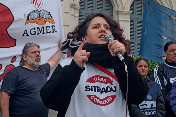 Cáceres Sforza: “Conadu Histórica lo ha rechazado y la semana que viene vamos al paro”