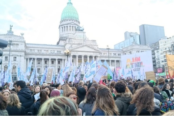 Con epicentro frente al Congreso, Argentina grita, ¡Ni Una Menos!