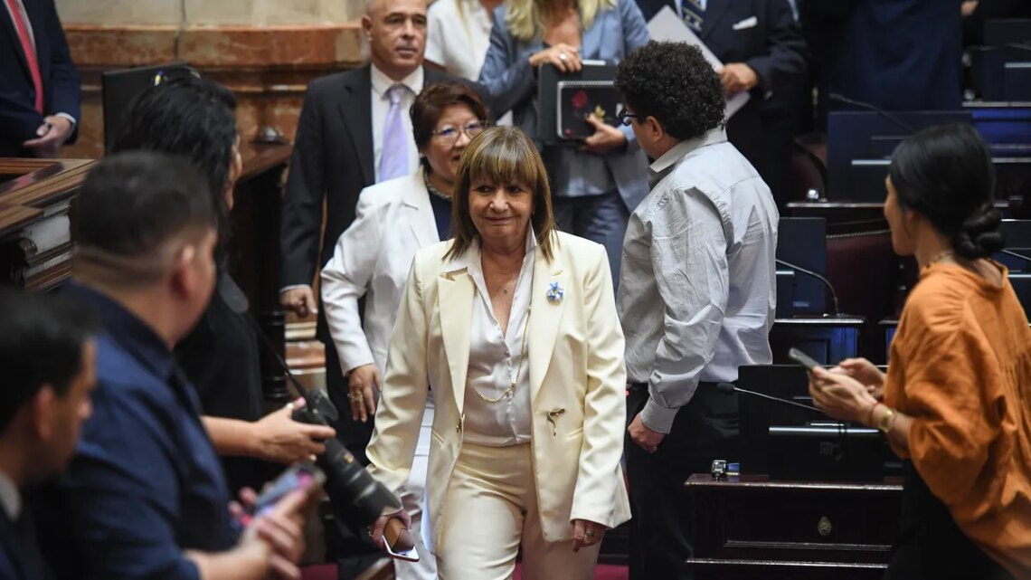 Senado: desplante de Patricia Bullrich hace peligrar la sesión del jueves